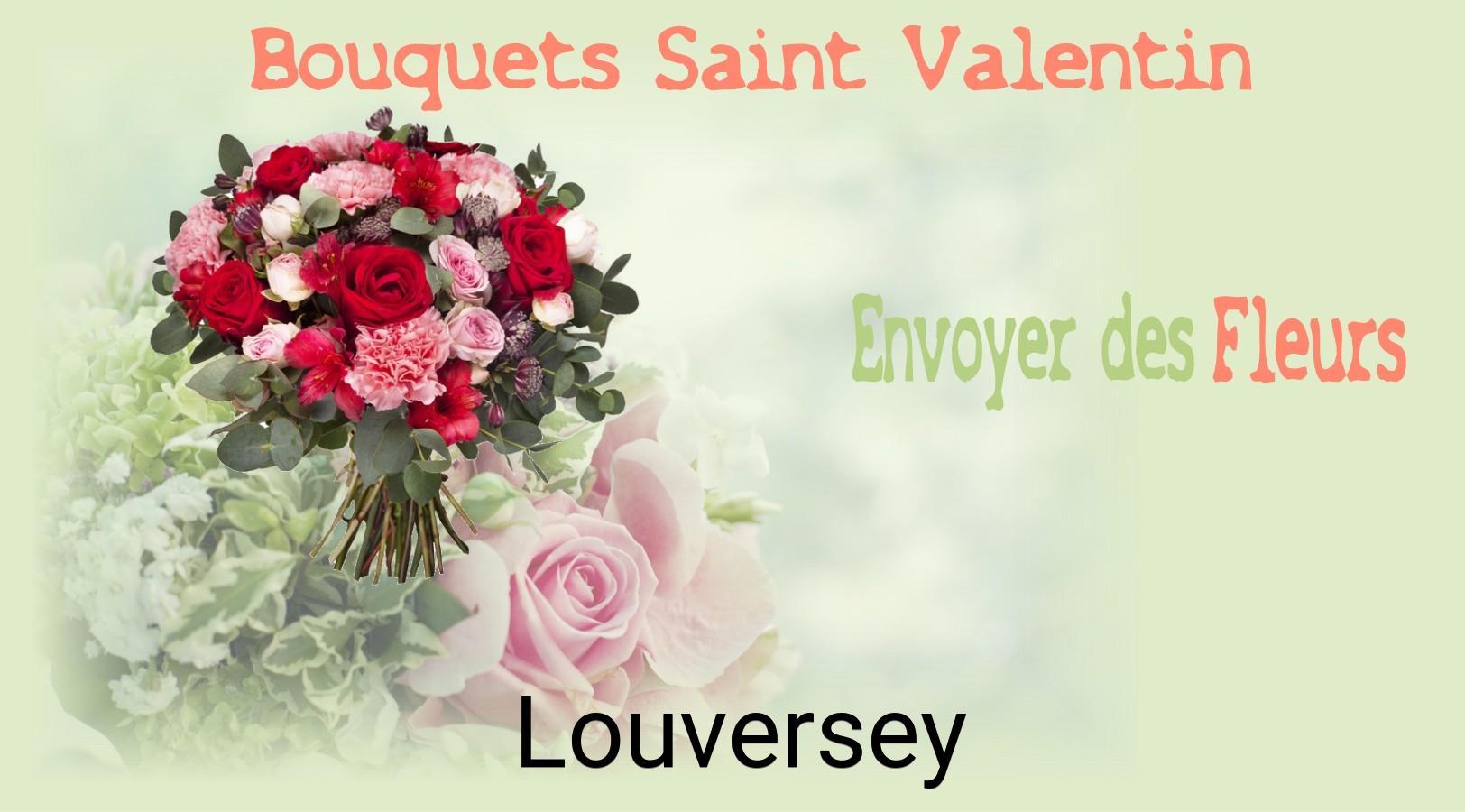 Roses de Saint-Valentin livrées à Louversey
